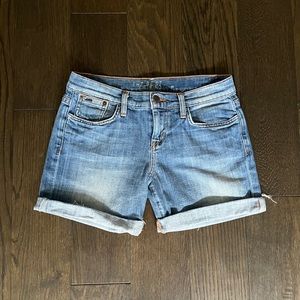Joe’s jean shorts, size 25